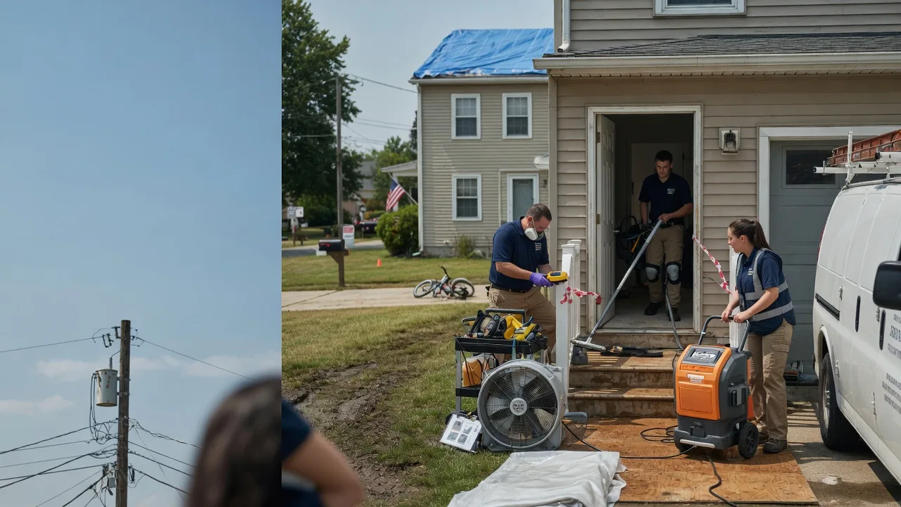 Water Damage Repair in Woolwine, VA near me
